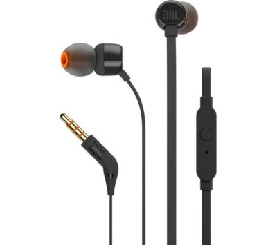 JBL T110 Headphones - Black JBL T110 Headphones - Black